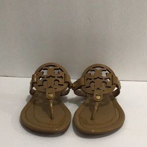 Tory Burch Miller patent leather size 6.5M brown